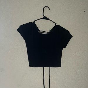 black top from target barely worn bought it as a quick change while i was out!